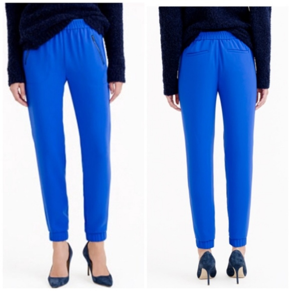 SOLD J. Crew Turner Pant in Blue - Picture 1 of 8